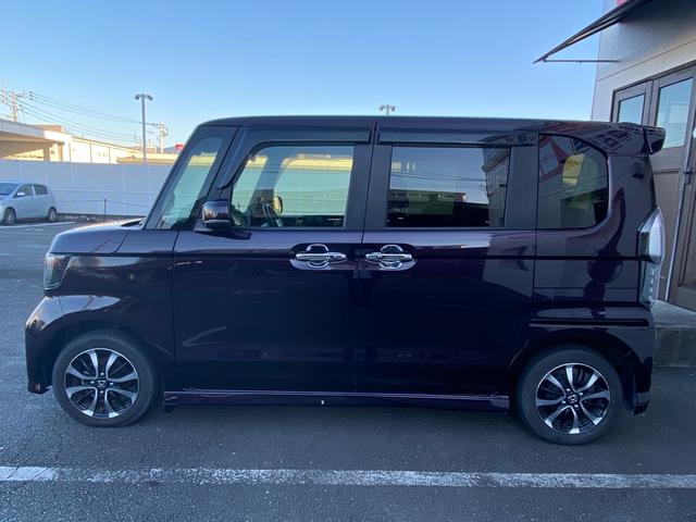 N-BOXカスタム G・Lホンダセンシング 8インチインターナビ バックカメラ ETC シートカバー 両側電動スライドドア Bluetooth接続 スマートキー プッシュスタート(6枚目)