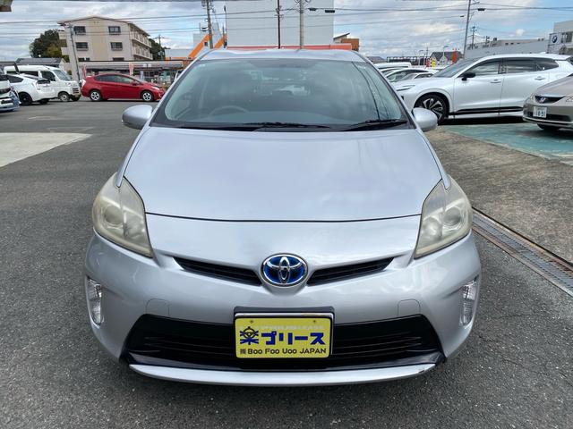 プリウス S 車検令和8年10月 フルセグナビ ETC バックカメラ Bluetooth接続 プッシュスタート スマートキー(3枚目)