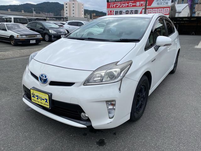 プリウス S ハイブリットバッテリー交換済み 車検令和9年11月 ワンセグナビ ETC バックカメラ Bluetooth接続 プッシュスタート スマートキー(4枚目)