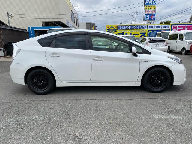 プリウス S ハイブリットバッテリー交換済み 車検令和9年11月 ワンセグナビ ETC バックカメラ Bluetooth接続 プッシュスタート スマートキー(6枚目)