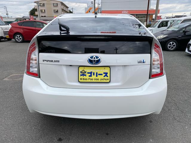 プリウス S ハイブリットバッテリー交換済み 車検令和9年11月 ワンセグナビ ETC バックカメラ Bluetooth接続 プッシュスタート スマートキー(8枚目)