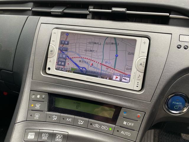 プリウス S ハイブリットバッテリー交換済み 車検令和9年11月 ワンセグナビ ETC バックカメラ Bluetooth接続 プッシュスタート スマートキー(18枚目)