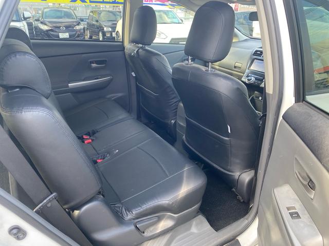 プリウスアルファ Ｓ　車検令和８年１２月　プッシュスタート　スマートキー　ＥＴＣ　バックカメラ　Ｂｌｕｅｔｏｏｔｈ接続　フルセグナビ　ＣＤ　ＤＶＤ（12枚目）