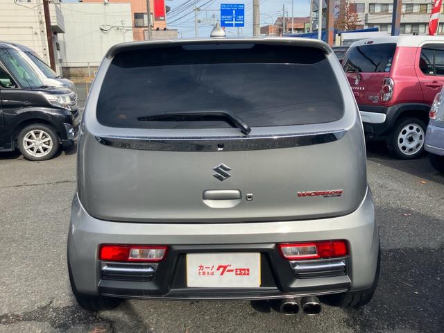 アルトワークス ベースグレード　ナビテレビ　スマートキー　プッシュスタート　セキュリティー　社外ホイール（6枚目）