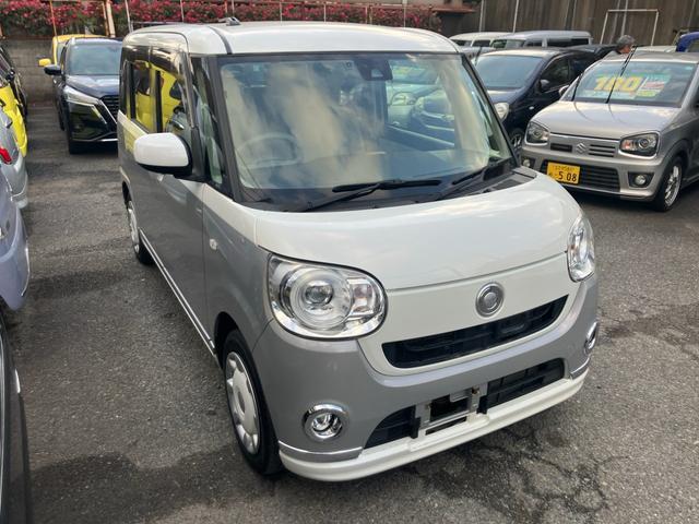 ムーヴキャンバス Ｇメイクアップ　ＳＡＩＩ　ナビテレビ　アラウンドビューモニター　ＥＴＣ　両側パワースライドドア　アイドリングストップ　スマートキー　プッシュスタート　セキュリティー（3枚目）