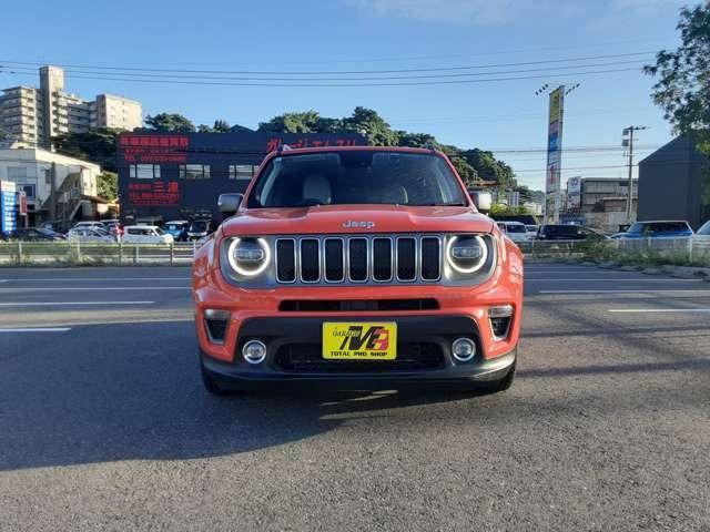 ジープ・レネゲード リミテッド 1年保証 純正ナビ 白革シート ETC 前後ドラレコ レーダークルーズコントロール オートヘッドライト コーナーセンサー レーンキープアシスト ブラインドスポットモニター ステアリングリモコン(3枚目)