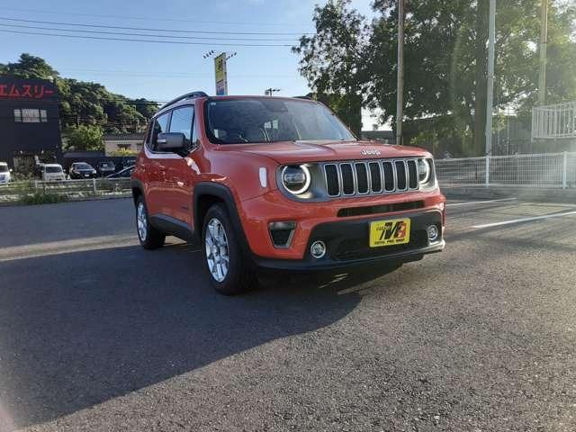 ジープ・レネゲード リミテッド 1年保証 純正ナビ 白革シート ETC 前後ドラレコ レーダークルーズコントロール オートヘッドライト コーナーセンサー レーンキープアシスト ブラインドスポットモニター ステアリングリモコン(4枚目)