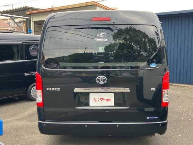 ハイエースワゴン ＧＬ　ロング　ミドルルーフ　キャンピング　ナビテレビ　バックカメラ　後席フリップダウンモニター　ＥＴＣ　キーレス　片側パワースライドドア　社外アルミホイール　サブバッテリー　ベッド　テーブル（5枚目）