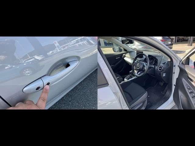 ＭＡＺＤＡ２ １．５　１５ＢＤ　社用車ＵＰ・純正ナビ・ＥＴＣ・３６０°ＶＭ付　スマートキー　ＬＥＤヘッドライト　衝突軽減ブレーキ　オートハイビーム　フルセグ　エアコン　バックカメラ　パーキングセンサー　メモリーナビ　ＥＴＣ　禁煙車（7枚目）