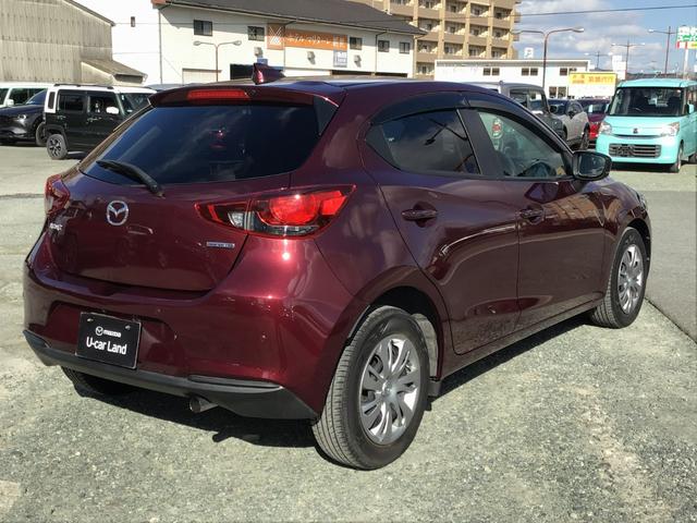 MAZDA2 1.5 15S プロアクティブ ナビ ETC ドラレコ CD DVD フルセグ スマートブレーキサポート サイドエアバック Cセンサー スマートキー アイスト Bluetooth対応 シートヒーター 盗難防止システム USB ABS(3枚目)