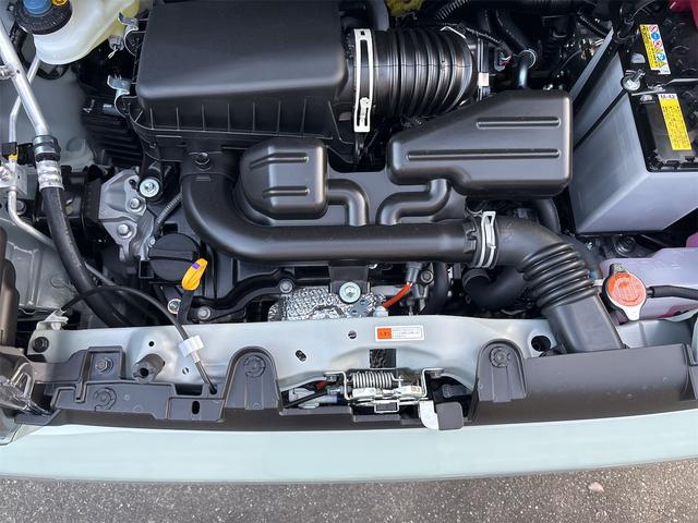 タフト Ｇ　クロムベンチャー　届出済未使用車　車検令和９年１０月　バックカメラ　ステアスイッチ　コーナーセンサー　シ－トヒ－タ－　横滑り防止　ＬＥＤライト　スカイフィールトップ　フロントスーパーＵＶ＆ＩＲカットガラス　スマートキー（23枚目）