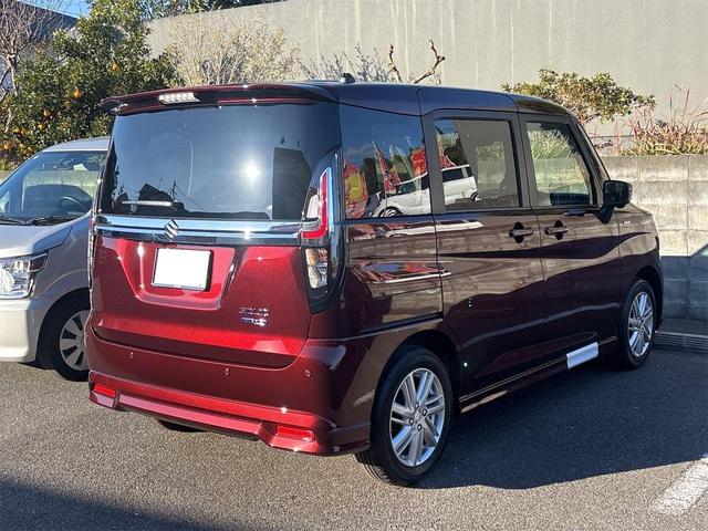 ソリオ ハイブリッドＭＺ　【届出済未使用車・革調シートカバー】ＳＤナビＴＶ全方位カメラ【ドライブレコーダー前後】クルーズコントロール　ＥＴＣブルートゥース　ＣＤ・ＤＶＤシートヒーター【フルカバーラゲッジマット】ＬＥＤライト（8枚目）