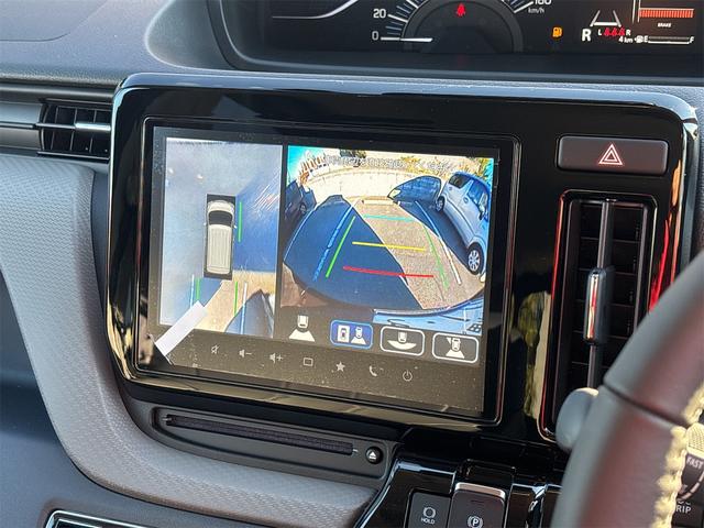 ソリオ ハイブリッドＭＺ　【届出済未使用車・革調シートカバー】ＳＤナビＴＶ全方位カメラ【ドライブレコーダー前後】クルーズコントロール　ＥＴＣブルートゥース　ＣＤ・ＤＶＤシートヒーター【フルカバーラゲッジマット】ＬＥＤライト（10枚目）