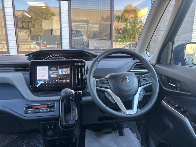 ソリオ ハイブリッドＭＺ　【届出済未使用車・革調シートカバー】ＳＤナビＴＶ全方位カメラ【ドライブレコーダー前後】クルーズコントロール　ＥＴＣブルートゥース　ＣＤ・ＤＶＤシートヒーター【フルカバーラゲッジマット】ＬＥＤライト（16枚目）