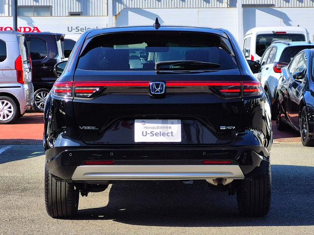 ヴェゼル e:HEVZ 当社代車使用/純正メモリナビ(フルセグ/CD/DVD/Bluetooth/USB)/バックカメラ/コーナーセンサー/BSM/パドルシフト/シートヒーター/パワーバックドア/ホンダセンシング(24枚目)