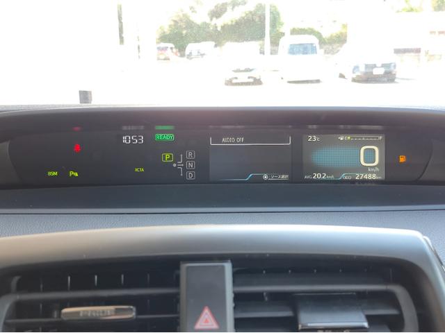 プリウス Ａツーリングセレクション・ブラックエディション　ワンオーナー／純正メモリナビ（Ｂｌｕｅｔｏｏｔｈ／ＵＳＢ）／全方位カメラ／ビルトインＥＴＣ／シートヒーター／パワーシート／コーナーセンサー／トノカバー／ＬＥＤフォグライト／トヨタセーフティセンス（17枚目）