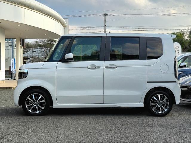 Ｎ－ＢＯＸカスタム ベースグレード　当社代車使用／純正８インチナビ（フルセグ／Ｂｌｕｅｔｏｏｔｈ／ＵＳＢ）／バックカメラ／コーナーセンサー／電動スライド／ＬＥＤライト／レベライザー／ホンダセンシング（28枚目）