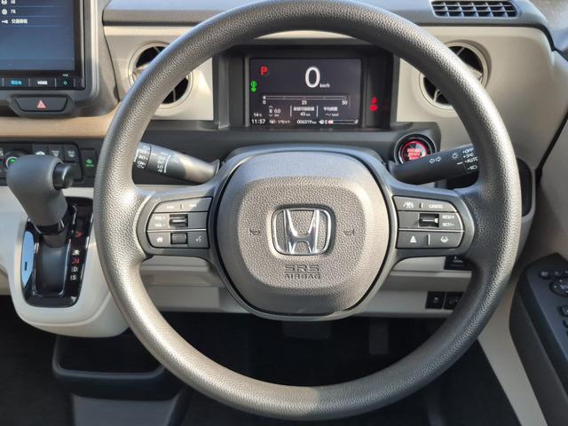 Ｎ－ＢＯＸ ベースグレード　当社代車使用／純正メモリナビ（フルセグ／Ｂｌｕｅｔｏｏｔｈ／ＵＳＢ）／バックカメラ／コーナーセンサー／電動スライド／ＬＥＤライト／シートヒーター／レベライザー／ホンダセンシング（4枚目）