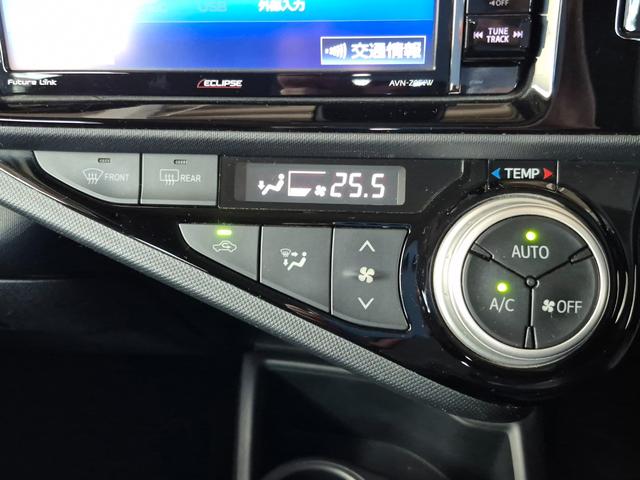 アクア Ｘ－アーバンソリッド　社外メモリナビ（フルセグ／ＣＤ／ＤＶＤ／Ｂｌｕｅｔｏｏｔｈ）／バックカメラ／コーナーポール／ビルトインＥＴＣ／シートヒーター／衝突被害軽減ブレーキ／ルーフレール（8枚目）