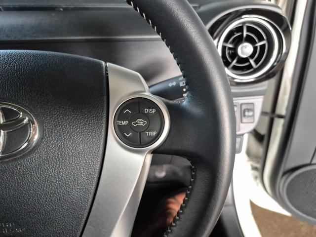 アクア Ｘ－アーバンソリッド　社外メモリナビ（フルセグ／ＣＤ／ＤＶＤ／Ｂｌｕｅｔｏｏｔｈ）／バックカメラ／コーナーポール／ビルトインＥＴＣ／シートヒーター／衝突被害軽減ブレーキ／ルーフレール（12枚目）