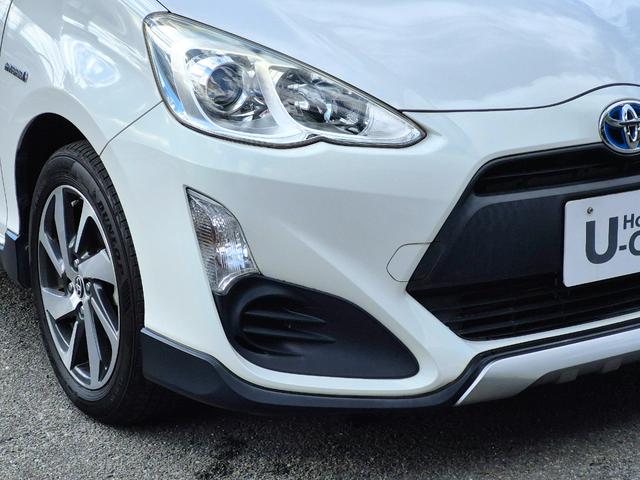 アクア Ｘ－アーバンソリッド　社外メモリナビ（フルセグ／ＣＤ／ＤＶＤ／Ｂｌｕｅｔｏｏｔｈ）／バックカメラ／コーナーポール／ビルトインＥＴＣ／シートヒーター／衝突被害軽減ブレーキ／ルーフレール（19枚目）