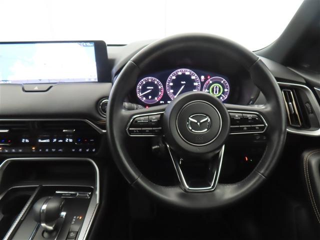 ＣＸ－６０ ２５Ｓ　エクスクルーシブモード　クルーズコントロール　地デジ　ドライブレコーダー　ナビＴＶ　ミュージックプレイヤー接続可　ＬＥＤ　ワンオーナー　スマートキー　フルオートエアコン　４ＷＤ　キーレス　アルミホイール　横滑り防止装置　本革（4枚目）