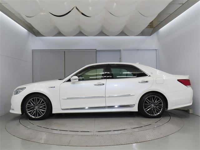 クラウンハイブリッド アスリートＧ　整備記録簿　セキュリティー　地デジ　ＴＶナビ　本革シート　Ｗエアバック　カーテンエアバック　リアカメラ　クルコン　ＨＤＤナビゲーションシステム　ＤＶＤ可　スマキー　ＡＵＸ　パワーウィンドウ　エアコン（2枚目）