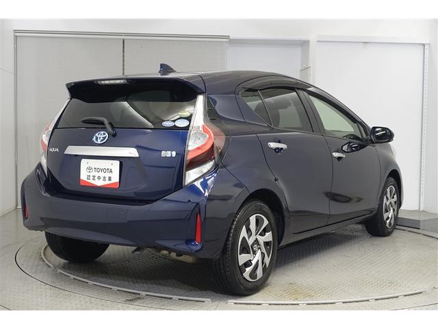 アクア Ｓスタイルブラック　ＡＵＸ端子　ＥＣＯモード　記録簿あり　バックモニタ－　地デジフルセグ　ナビＴＶ　イモビライザー　ＬＥＤライト　スマートキープッシュスタート　１オーナー　ＥＴＣ付き　Ｗエアバッグ　キーフリ　ＡＢＳ　ＰＳ（3枚目）