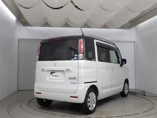 スペーシア ハイブリッドＸ　デュアルセンサーブレーキＳ　両側パワードア　スマートエントリー　地デジフルセグ　ＥＴＣ車載器　ｉ－ｓｔｏｐ　フリーキー　ナビＴＶ　アルミホイール　イモビライザー　サイドエアバック　ダブルエアバック（3枚目）