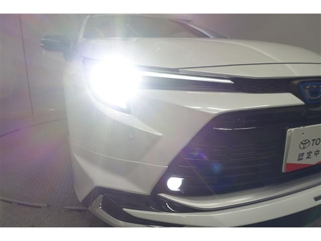 カローラツーリング ハイブリッド　ダブルバイビー　横滑防止装置　ドライブレコーダ　Ｂモニタ－　衝突軽減ブレーキ　フルセグテレビ　Ｉ－ＳＴＯＰ　スマートキ－　ＬＥＤランプ　エアコン　ＡＷ　イモビライザー　クルーズコントロール　ナビＴＶ　点検記録簿（24枚目）