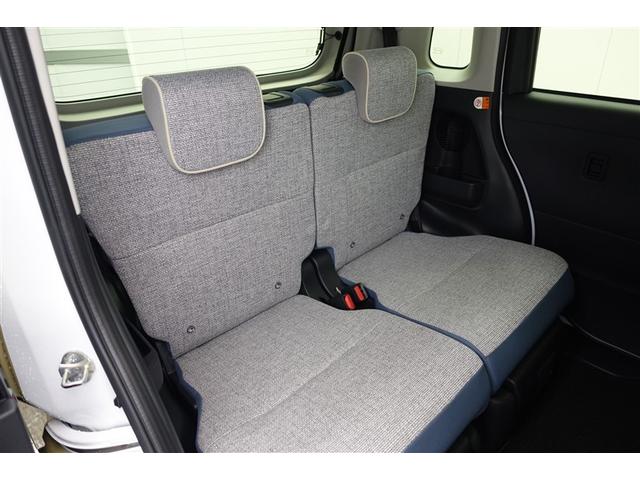 ムーヴキャンバス ストライプスＧ　Ｗパワースライドドア　地デジフルセグＴＶ　前後誤発進抑制　点検記録簿付　セキュリティーアラーム　カーテンエアバッグ　ＤＶＤ　バックカメラ付　ドラレコ　プッシュスタートスマートキー　アイドリング　ＬＥＤ（6枚目）