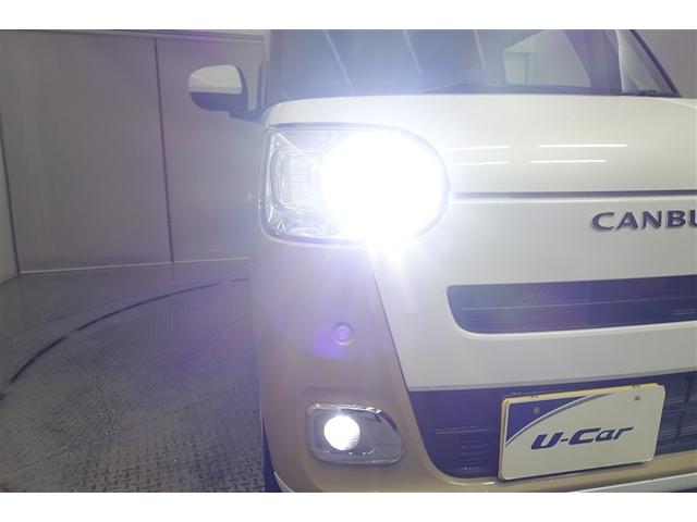 ムーヴキャンバス ストライプスＧ　Ｗパワースライドドア　地デジフルセグＴＶ　前後誤発進抑制　点検記録簿付　セキュリティーアラーム　カーテンエアバッグ　ＤＶＤ　バックカメラ付　ドラレコ　プッシュスタートスマートキー　アイドリング　ＬＥＤ（22枚目）