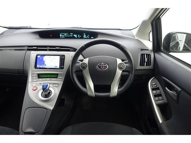 プリウス Ｓ　スマートキープッシュスタート　整備記録簿　横滑防止　ナビＴＶ　Ｗエアバック　ＡＵＸ　地デジＴＶ　ＤＶＤ視聴可能　ＥＴＣ付き　イモビライザー　エアＢ　サイドカーテンエアバック　ＡＡＣ　Ｂカメラ　ＡＢＳ（4枚目）