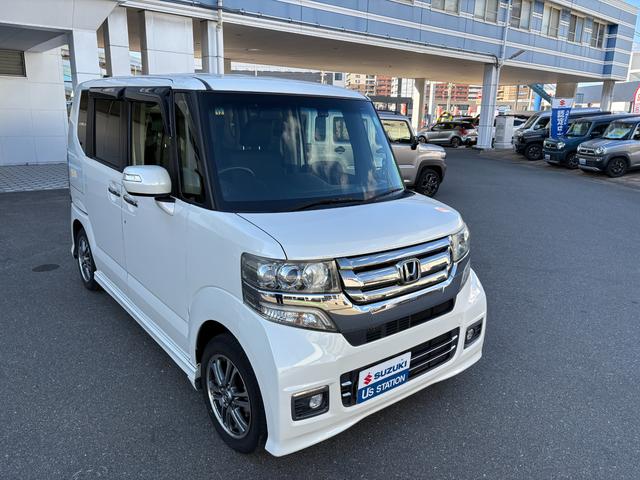 Ｎ－ＢＯＸカスタム Ｇ・Ｌパッケージ　バックカメラ　オートライト　Ｂｌｕｅｔｏｏｔｈ　両側電動スライドドア　ナビ　プッシュスタート　シートヒーター　シートヒーター　オートエアコン　ＥＴＣ　盗難防止システム　１年保証付（10枚目）