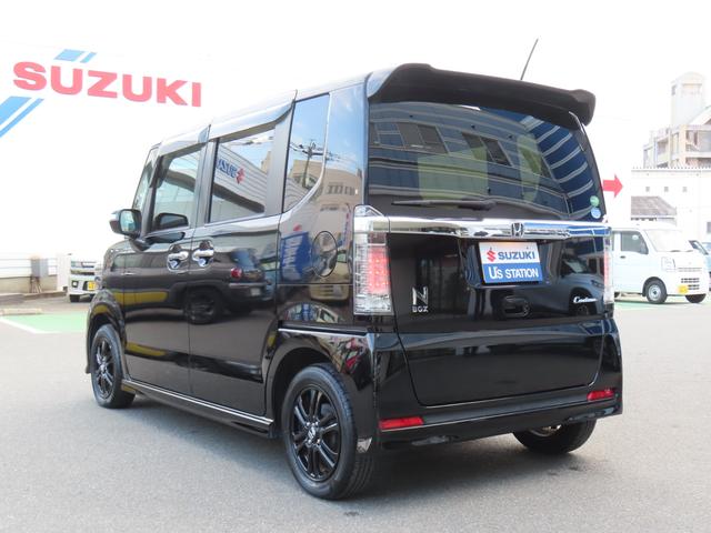 N-BOXカスタム G SS ブラックスタイルパッケージ バックカメラ オートライト Bluetooth 両側電動スライドドア ナビ プッシュスタート ETC オートエアコン 禁煙車 衝突被害軽減システム 横滑り防止機能 盗難防止システム 1年保証付(15枚目)