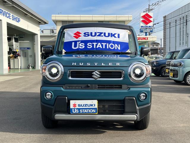 ハスラー ＨＹＢＲＩＤ　Ｘターボ　全方位モニター付きナビ　ドラレコ　ＥＴＣ　スズキセーフティーサポート　アイドリングストップ　盗難防止システム　オートライト　Ｂｌｕｅｔｏｏｔｈ　プッシュスタート　シートヒーター　横滑り防止機能（17枚目）