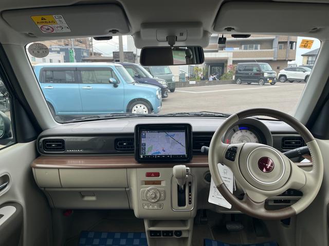 アルトラパンＬＣ ＬＣ　Ｘ　４型　全方位カメラ付きナビ　ＥＴＣ　ＬＥＤヘッドライト　衝突被害軽減ブレーキサポート　アイドリングストップ　オートライト　Ｂｌｕｅｔｏｏｔｈ　ＣＤ／ＤＶＤ（4枚目）