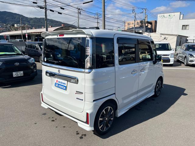 スペーシアカスタム カスタム　ＨＹＢＲＩＤ　ＸＳ　３型　全方位カメラ付きナビ　ＥＴＣ　両側電動スライドドア　衝突被害軽減ブレーキサポート　運転席シートヒーター　スリムサーキュレーター　ヘッドアップディスプレイ　ＬＥＤヘッドライト　アイドリングストップ（19枚目）