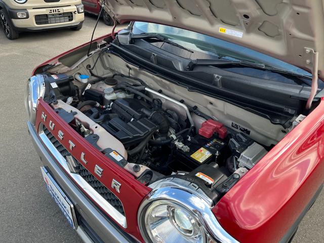 ハスラー X MR31S.MR41S ナビ ETC レーダーブレーキサポート ディスチャージヘッドライト アイドリングストップ シートヒーター スマートキー オートライト フォグランプ 盗難防止システム(49枚目)