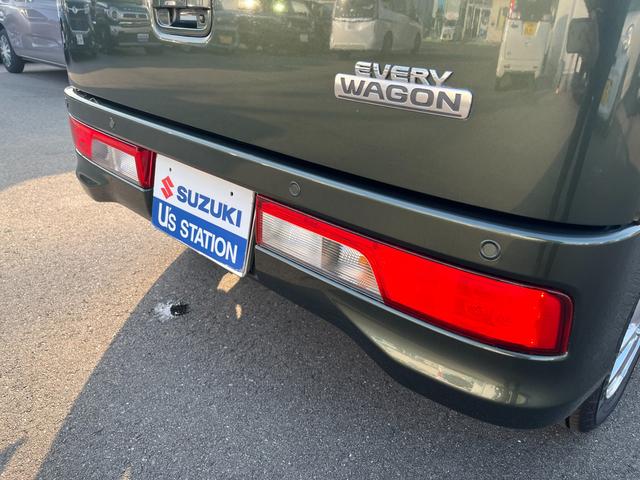 エブリイワゴン ＰＺターボ　ハイルーフ　３型　ナビ　ＥＴＣ　左側電動スライドドア　衝突被害軽減ブレーキサポート　リヤパーキングセンサー　スマートキー　ＬＥＤヘッドライト　フォグランプ　アルミホイール（14枚目）