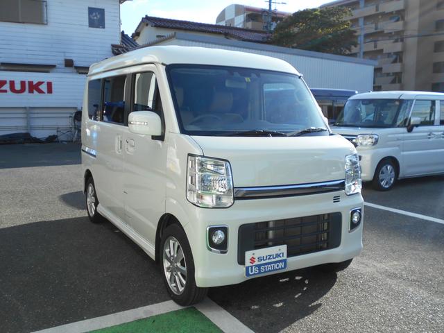 エブリイワゴン ＰＺターボ　スペシャル　ハイルーフ　５型　衝突軽減ブレーキ　後退時ブレーキ　バックカメラ　ＥＴＣ　前方ドライブレコーダー　両側電動スライドドア　オートステップ　ＨＩＤヘッドライト　スマートキー　プッシュスタート　１年保証付き（8枚目）