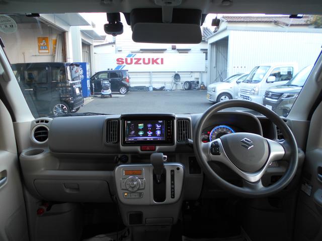 エブリイワゴン PZターボ スペシャル ハイルーフ 3型 衝突軽減ブレーキ リアパーキングセンサー 純正ナビ CD/DVD/Bluetooth対応 バックカメラ ETC 前方ドライブレコーダー 両側電動スライドドア プッシュスタート 1年保証付き(2枚目)