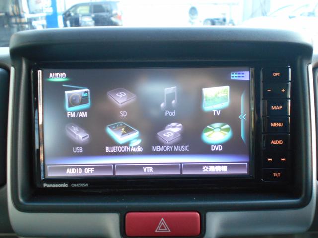 エブリイワゴン PZターボ スペシャル ハイルーフ 3型 衝突軽減ブレーキ リアパーキングセンサー 純正ナビ CD/DVD/Bluetooth対応 バックカメラ ETC 前方ドライブレコーダー 両側電動スライドドア プッシュスタート 1年保証付き(3枚目)