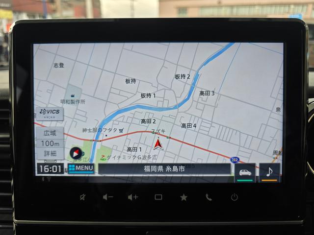 スペーシアカスタム カスタム　ＨＹＢＲＩＤ　ＸＳ　３型　衝突軽減ブレーキ　リアパーキングセンサー　純正９型ナビ　ＣＤ／ＤＶＤ／Ｂｌｕｅｔｏｏｔｈ対応　全方位カメラ　両側電動スライドドア　ＬＥＤヘッドライト　スマートキー　３年保証付き（24枚目）