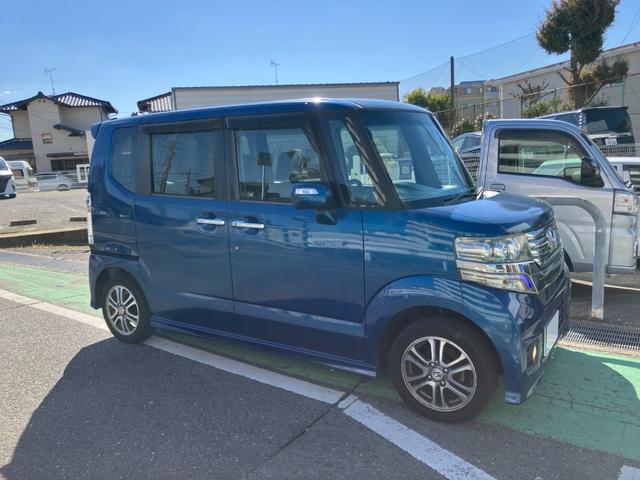N-BOXカスタム G・Lパッケージ ナビ フルセグTV バックカメラ キセノンヘッドライト 15インチアルミ 電動スライドドア(6枚目)