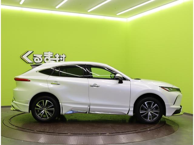 ハリアーハイブリッド G/ワンオーナー/12.3型Dオーディオ/Dインナーミラー/ 12.3型フルセグナビ/Bカメラ/Dインナーミラー/ハーフレザー/スマートキー/セーフティセンス/PKSB/革巻ステア/Pバックドア/オートLED/クリアランスソナー/18AW/CVT(5枚目)