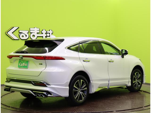 ハリアーハイブリッド G/ワンオーナー/12.3型Dオーディオ/Dインナーミラー/ 12.3型フルセグナビ/Bカメラ/Dインナーミラー/ハーフレザー/スマートキー/セーフティセンス/PKSB/革巻ステア/Pバックドア/オートLED/クリアランスソナー/18AW/CVT(6枚目)