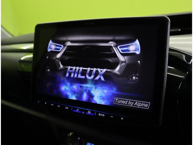 ハイラックス Ｚ／１１型ナビ／リフトＵＰ／ＧＲマッドガード／トノカバー／　１１型フルセグナビ／Ｂカメラ／シートカバー／レーダークルーズ／プリクラッシュ／スマートキー／クリアランスソナー／ＴＯＹＯＴＡデカール／マッドガード／リフトＵＰ／トノカバーＬＥＤ／１７ＡＷ／６ＡＴ（12枚目）