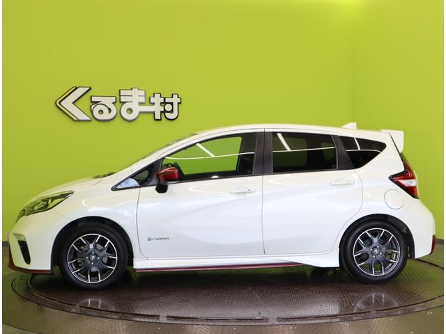 ノート ｅ－パワーニスモ／ワンオーナー／禁煙車／　フルセグＳＤナビ／インテリキー／Ｐスタート／エマブレ／ＬＤＷ／ドラレコ／ＥＴＣ／革巻ステア／Ｆ＆Ｒソナー／電格ミラー／ハイビームアシスト／ＬＥＤ／１６ＡＷ（9枚目）
