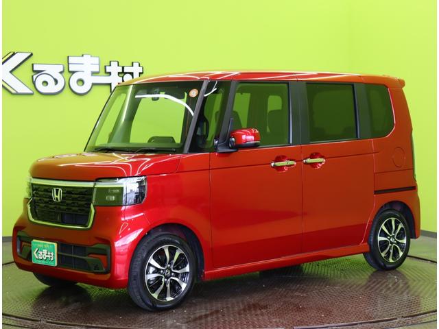 N-BOXカスタム コーディネートスタイル/ホンダセンシング/ ディスプレイオーディオ/Bカメラ/両側パワースライドドア/スマートキー/合皮シート/アダプティブクルーズ/CMBS/オートハイビーム/Pセンサー/LEDライト/14AW/CVT(2枚目)